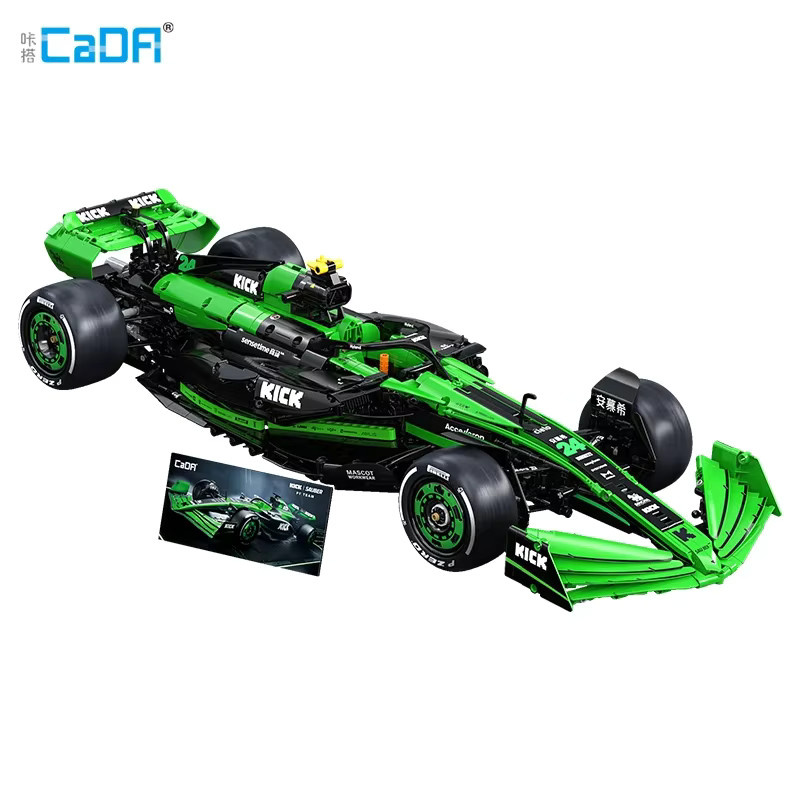 Cada Sauber F1 Team C44 Formel-1 F1 Rennwagen, Sportwagen, Bausteine, 1:8 - Bild 2