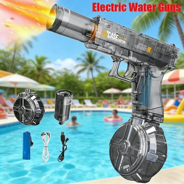 CTMA Wasserpistole, Automatische Elektrische Glock, Rot - Bild 1