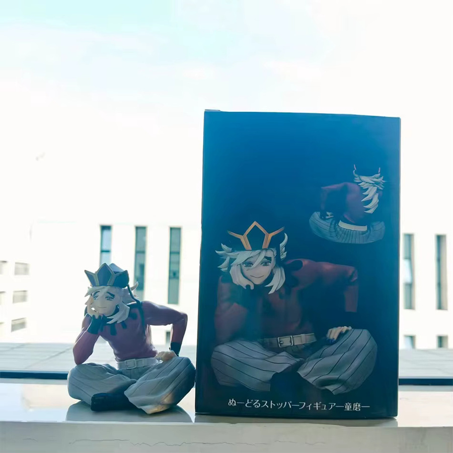 FuRyu SEGA Demon Slayer Douma Premium Chokonose Noodle Stopper, Actionfiguren - Bild 3