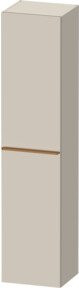 Duravit Hochschrank D-Neo in Beige mit 1 Tür und 5 Regalböden, B/T/H: 40 x 36 x 176 cm - Bild 1
