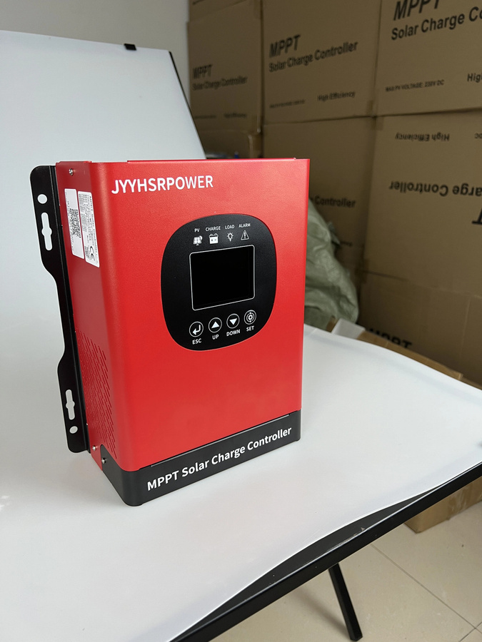 HXCONTROLLER MPPT Solar-PV-Laderegler in Rot mit schneller Erhaltungsladefunktion und automatischer Kompatibilität für verschiedene Energiespeicherbatterien - Bild 3