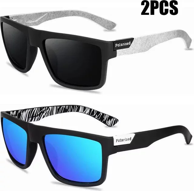 RUISIMO Sonnenbrille, Unisex, Vollrand, Square, Kunststoff, Schwarz, polarisiert - Bild 1
