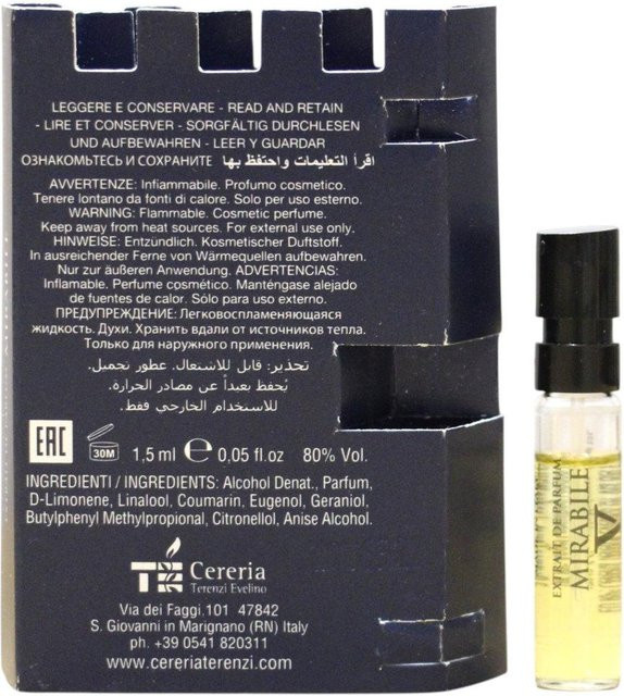 V Canto Mirabile Extrait De Parfum, 1,5 ml, Damen - Bild 1