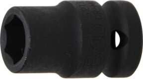 BGS Kraft-Steckschlüssel-Einsatz Sechskant 5213, Antrieb Innenvierkant 12,5 mm (1/2 Zoll), SW 13 mm, schwarz - Bild 1