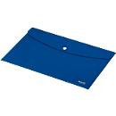 Leitz Sammelmappe Recycle A4 Blau mit Druckknopfverschluss aus Recyclingkunststoff und Blauer Engel - Bild 2