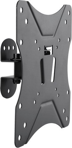 SCHWAIGER TV-Wandhalter Motion 1, schwenkbar und neigbar, VESA 75x75 mm, grau/schwarz - Bild 1