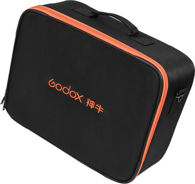 Andoer Gepolsterte Stroboskop-Tasche für Godox AD600 und AD360 Blitzgeräte, Schwarz - Bild 1