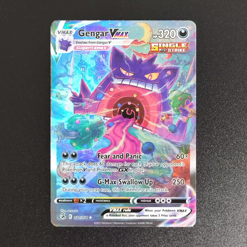 Bandai Pokémon Gengar GX EX Vmax, Sammelkartenspiel, Englisch - Bild 2