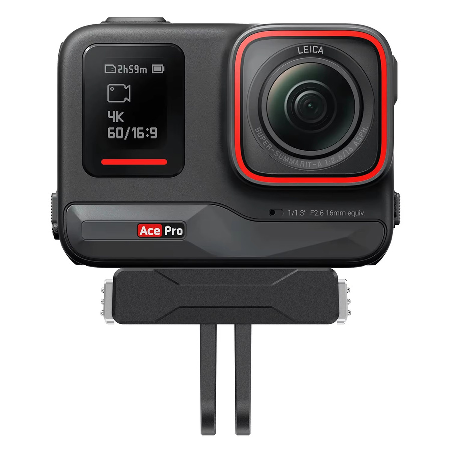 Magnetische Adapter Halterung für Insta360 X5, Ace Pro 2 und Ace Pro in Schwarz mit Quick Release System - Bild 4