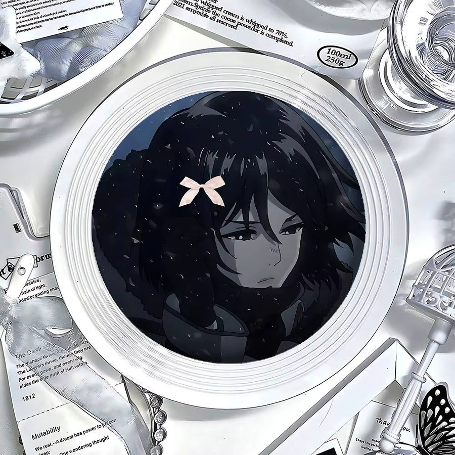 Kayou Emaille-Pins, runde Brosche, Anime - Bild 2