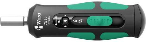 Wera Kraftform Safe-Torque Speed Drehmoment-Schraubendreher 1/4 Zoll in Schwarz-Grün-Mehrfarbig - Bild 1