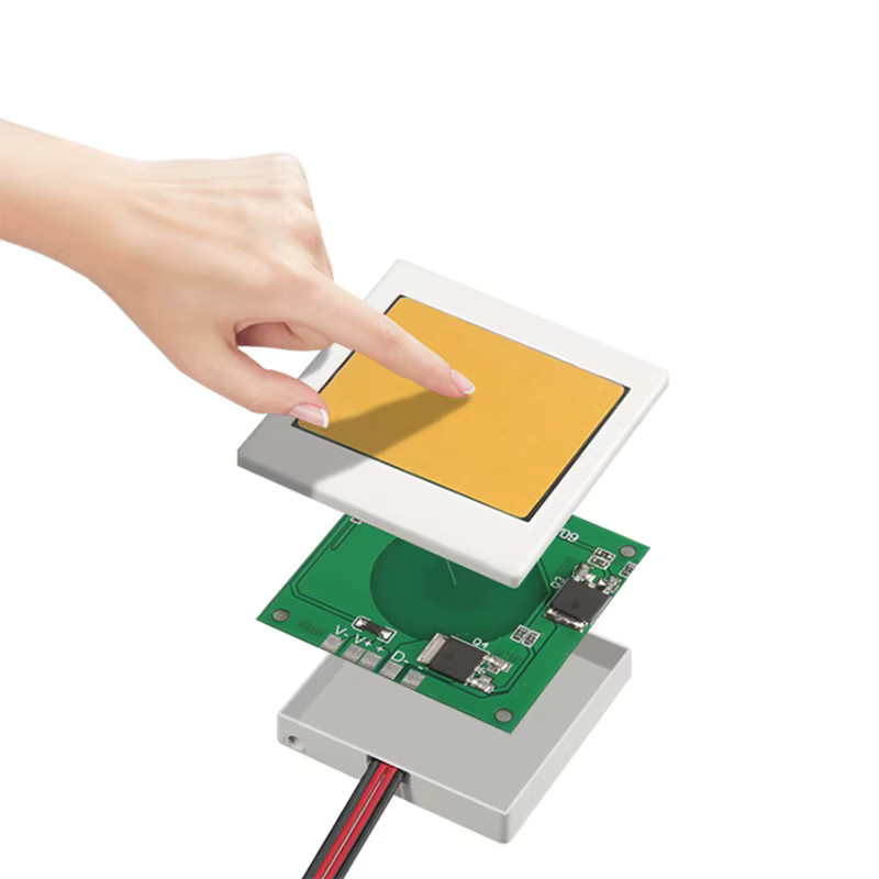 GEDLUZI LED-Badezimmerspiegel mit Touch-Dimmer-Controller in Weiß - Bild 1
