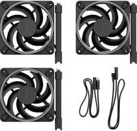 Fractal Design Momentum 12 RGB Gehäuselüfter, Schwarz, Multicolour - Bild 1