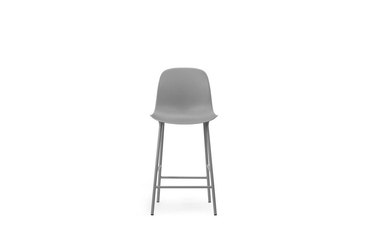 Normann Copenhagen Form Barstuhl aus Stahl in Grey - Bild 2