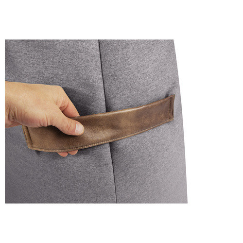 Sitting Point Sitzsack Boogie Felt in Grau mit Filzimitat, B/H/T: 70 x 100 x 80 cm - Bild 3
