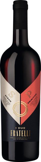 I Due Fratelli Rotwein Syrah Primitivo 2024 Puglia, trocken, 0,75 l - Bild 1