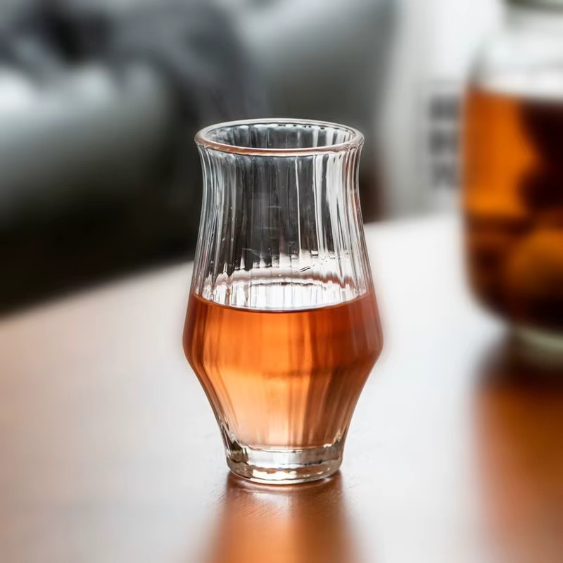 PDQ Hitzebeständiger Glasbecher in Transparent, Japanischer Tumbler für Tee, Kaffee oder Sake - Bild 3