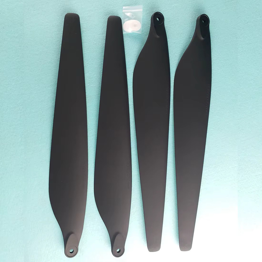 FEICHAO 30-Zoll Kohlefaser-Propeller 3090 CW CCW 2-Blatt für RC Agrar-Drohnen, Schwarz - Bild 3