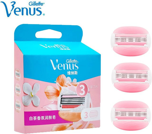 Gillette Venus Spa Breeze Sicherheitsrasierklingen Nachfüllpackungen, Damen - Bild 1