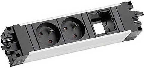 Bachmann Steckdosenleiste 906.0238 in Schwarz - Bild 1