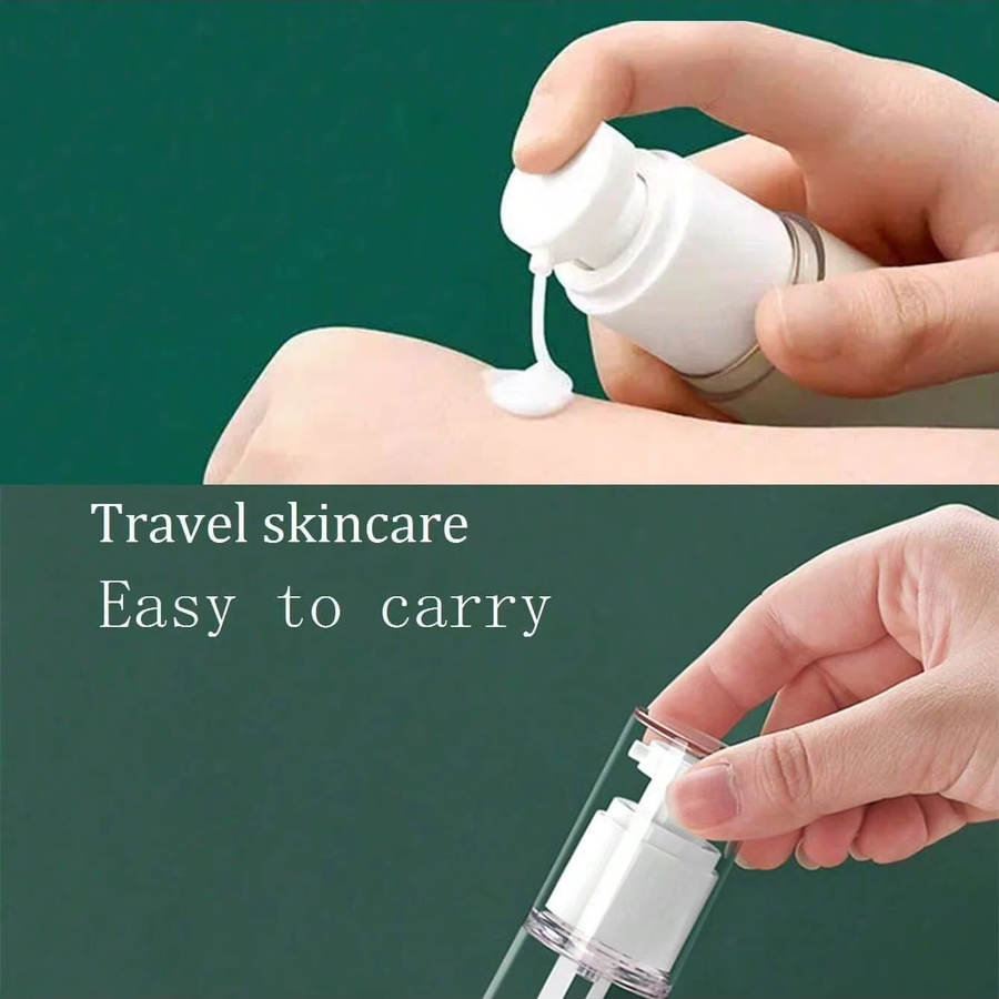 StarDu Packing Airless Kosmetische Creme Pumpe Flasche, 3er Set, 15 ml 30 ml 50 ml, Unisex - Bild 2