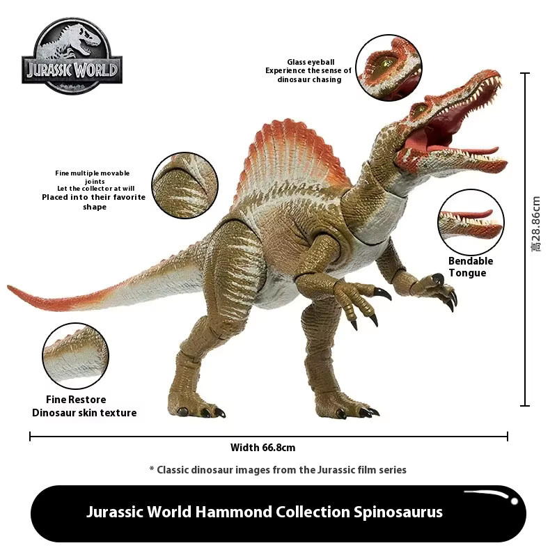 Mattel Jurassic World Hammond Collection Spinosaurus, Actionfigur, ab 8 Jahren - Bild 3
