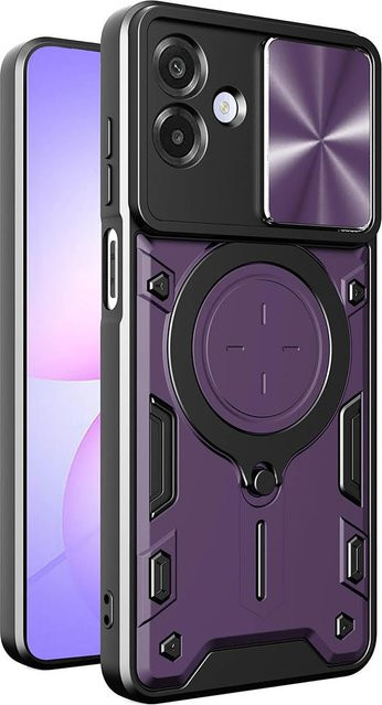 Techsuit CamGuard Pro Schutzhülle für Samsung Galaxy A07 4G A075 in Lila - Bild 1
