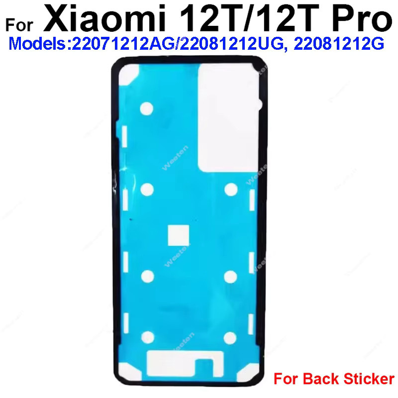 Xiaomi Ersatzteil-Set für 12T 13T 14T Pro mit Kleber für Batteriegehäuse, LCD-Bildschirm und Rückkamera - Bild 3
