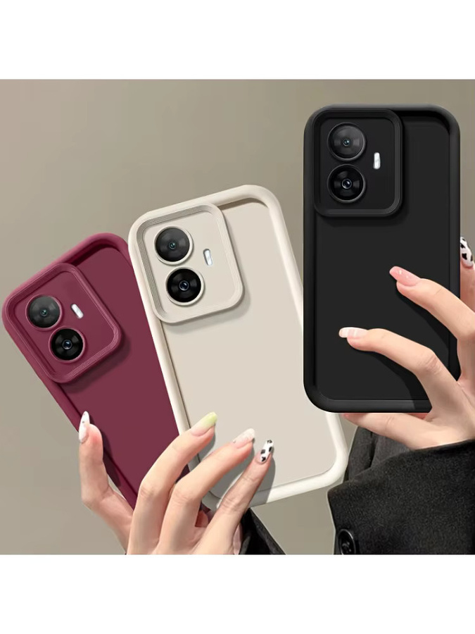 Weiche Schutzhülle für Realme 11 12 Pro 13 Pro 14 Pro 5G in Beige mit Anti-Drop-Schutz - Bild 4
