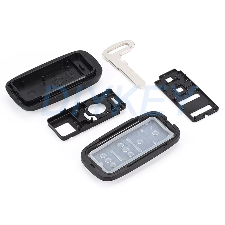 DIYKEY Smart Fernbedienung Autoschlüssel Hülle für Toyota Raize Rocky, Schwarz, 2/3/4/5 Tasten Gehäuse - Bild 4