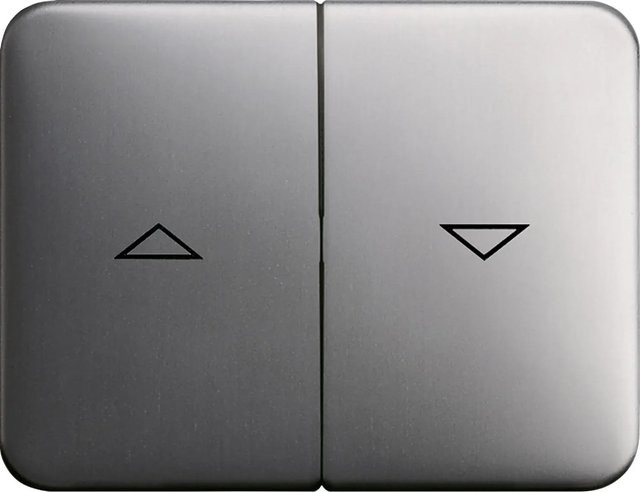 Busch-Jaeger Wippe für Jalousie Alpha Nea in Platin/Silber - Bild 1