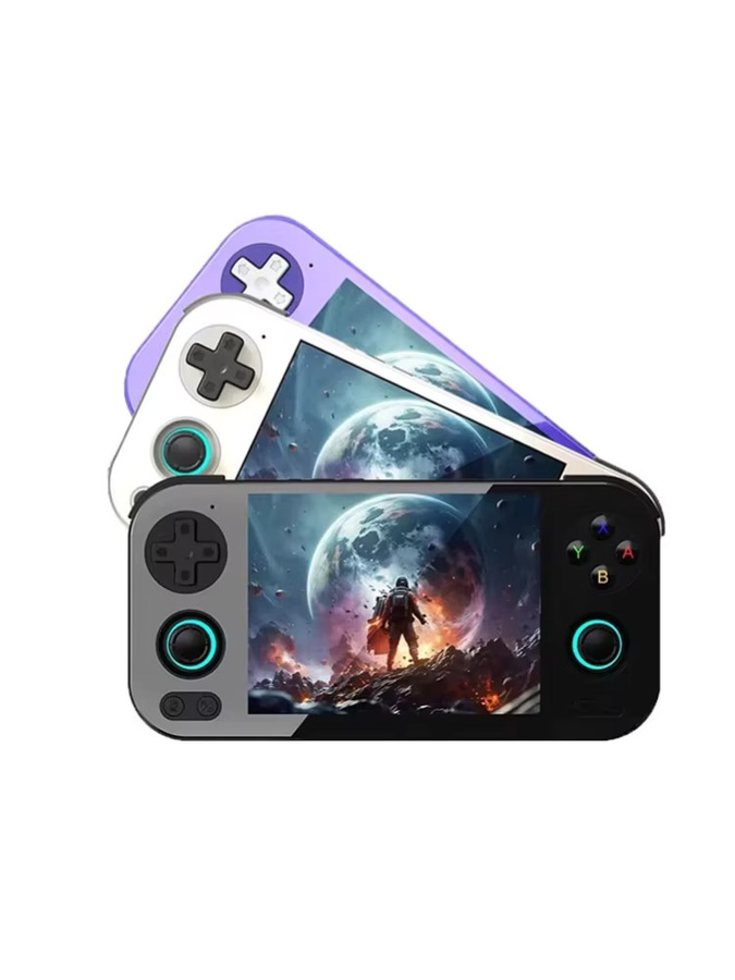 Anbernic RG476H Tragbare Spielekonsole in Purple mit 4,7 Zoll LTPS-Bildschirm, Unisoc T820 Prozessor und Android 13 System - Bild 3
