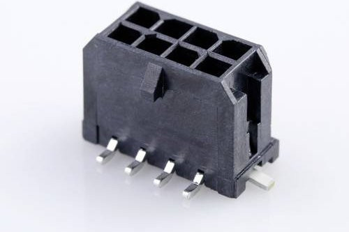 Molex Einbau-Stiftleiste Standard Schwarz 8-polig mit 3 mm Rastermaß - Bild 1