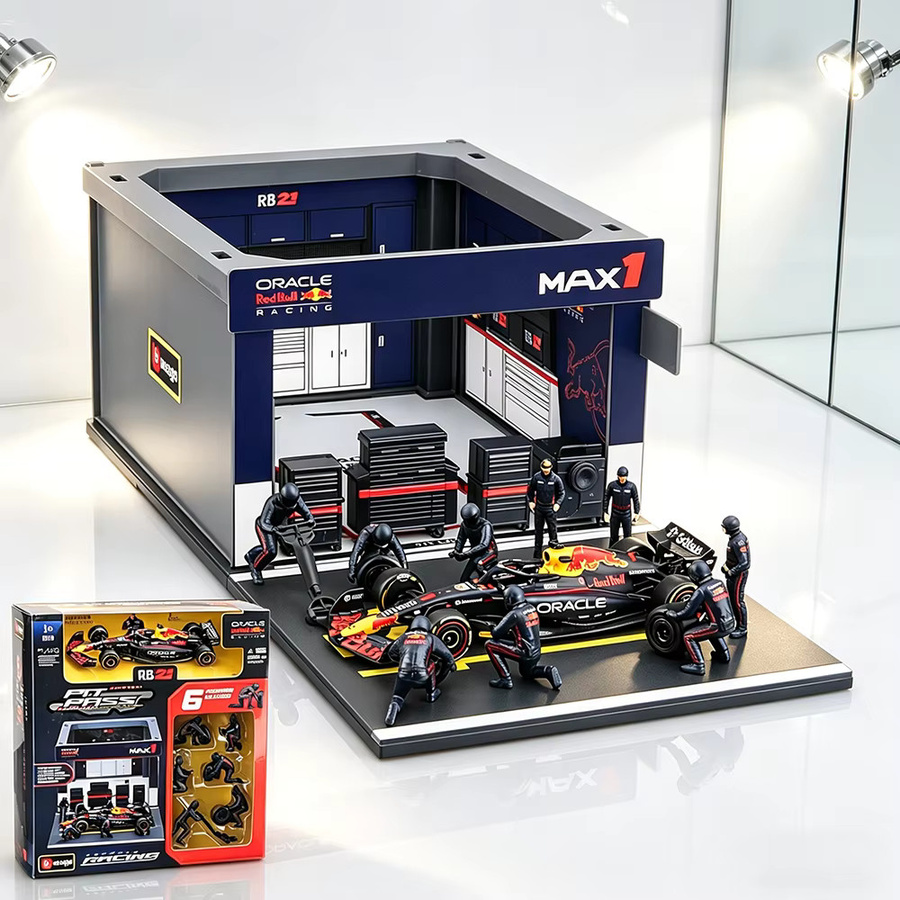 Bburago Red Bull Racing RB21, Druckguss Modell, 1:43, Metall - Bild 1