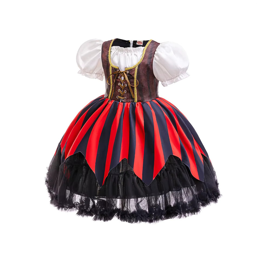 ollobebe Piratenkapitän-Kostüm für Mädchen, Piraten, Set, Plüsch / Textil - Bild 2