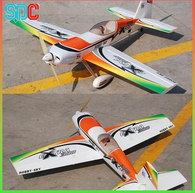 Haokai Navigationsmodell Extra300 V3 3D Stunt, Fernbedienung Flugzeug - Bild 1