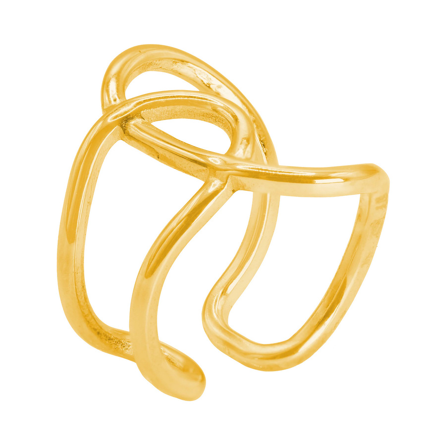 Natta Damenring, Gold, Edelstahl - Bild 1