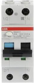 ABB RCBO FI-Schutzschalter und Leitungsschutzschalter 16A in Weiß - Bild 1