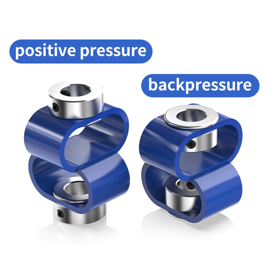 GTRIC 8-förmige Kupplung Typ D23L32 aus Kunststoff in Blau, flexible exzentrische Deklination und elastische Kupplung für Encoder - Bild 4