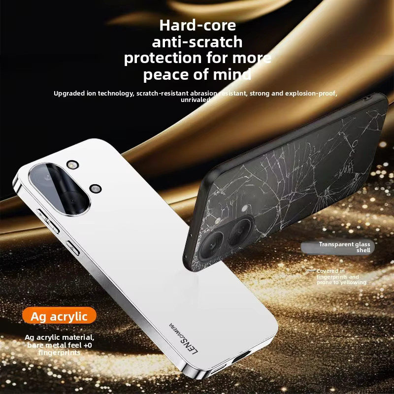 Xiaomi POCO X8 Pro Max Handyhülle mit mattierter AG-Beschichtung und Linsenschutz in Schwarz - Bild 5