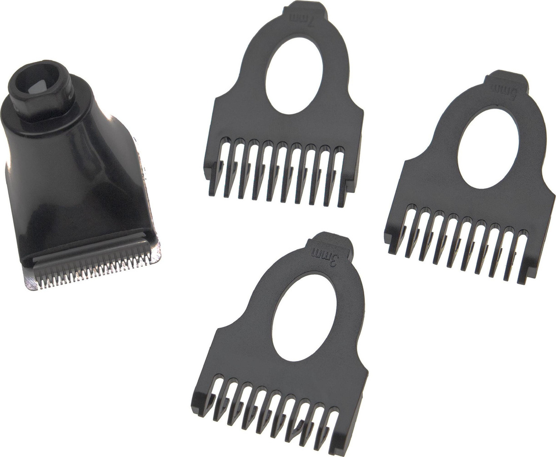 vhbw Trimmer Aufsatz-Set, 4-teiliges Bartstyler Kit, 3mm / 5mm / 7mm - Bild 1