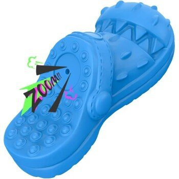 Petsation Kauspielzeug Schuh, blau - Bild 1