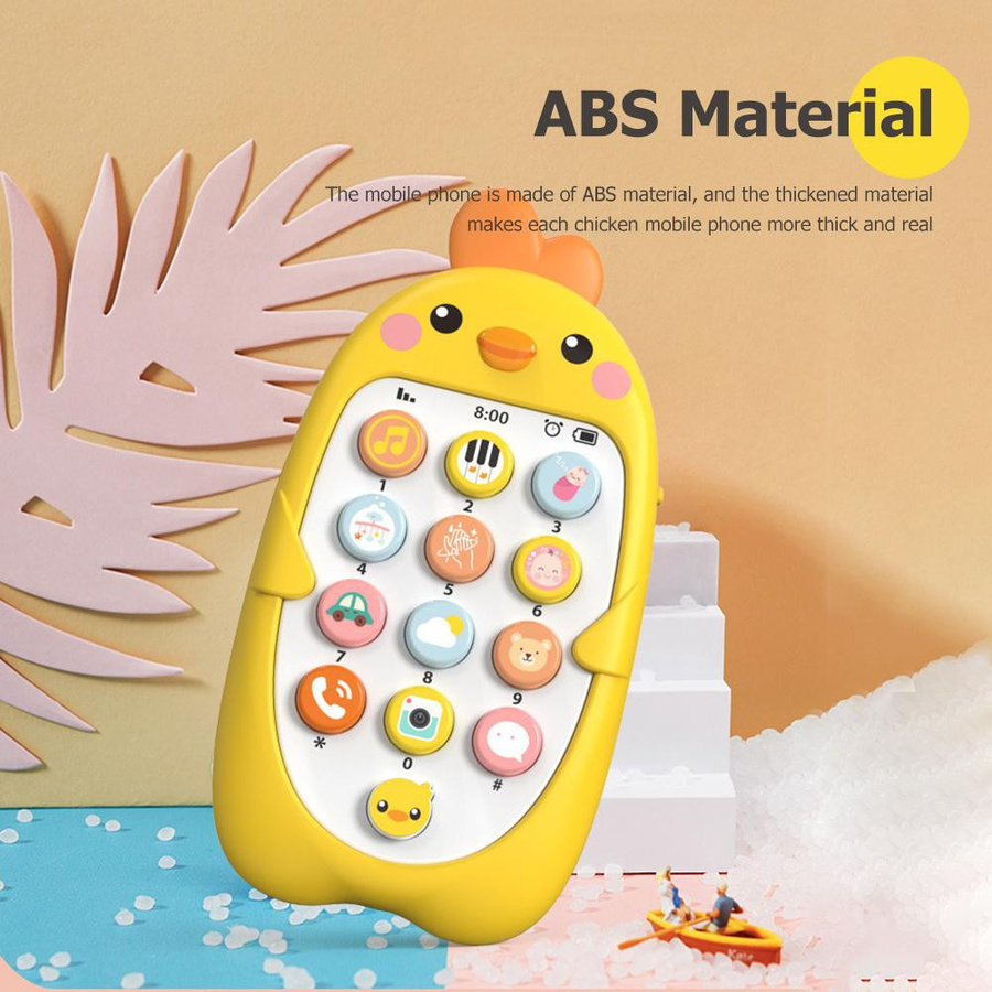 Kidsly Elektronisches Baby-Handy-Spielzeug, Silikon, Kunststoff, ab 3 Jahre - Bild 2