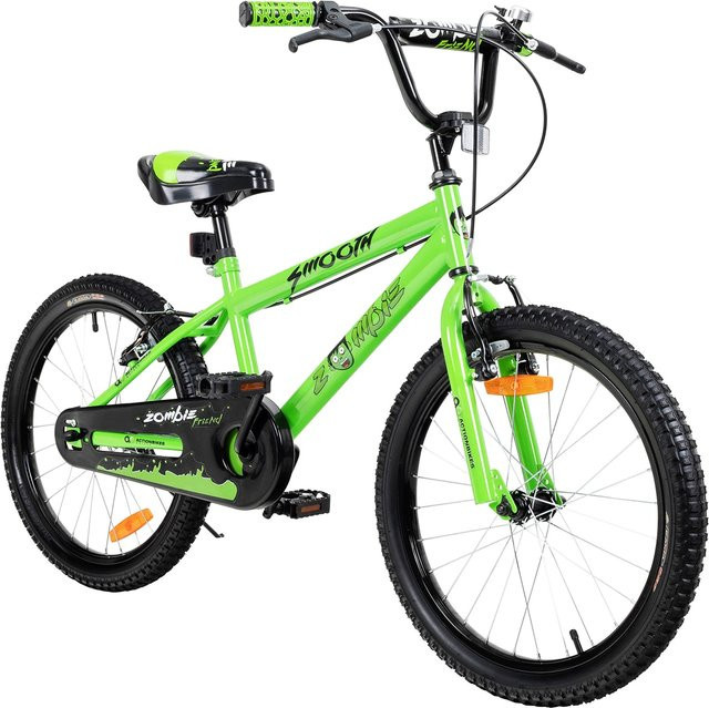 Actionbikes Zombie Kinderfahrrad, 20 Zoll, V-Brake-Bremsen, Seitenständer, Reflektoren, Kettenschutz - Bild 1