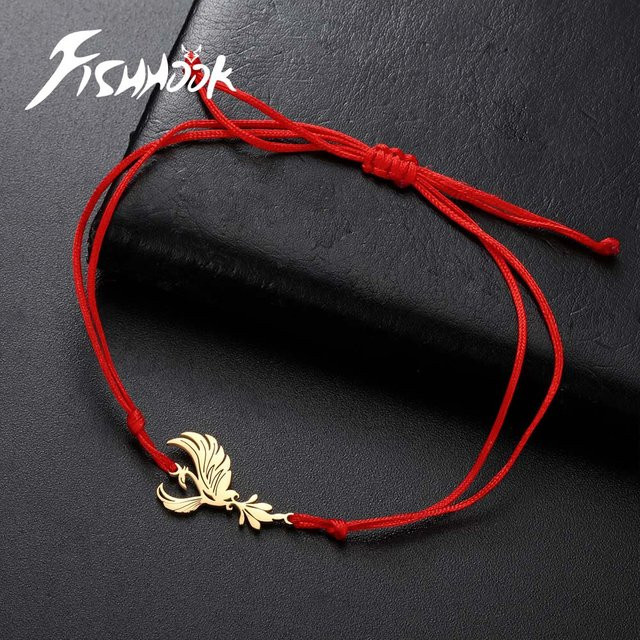 Armband Phönix, Edelstahl, Gold, Unisex - Bild 1