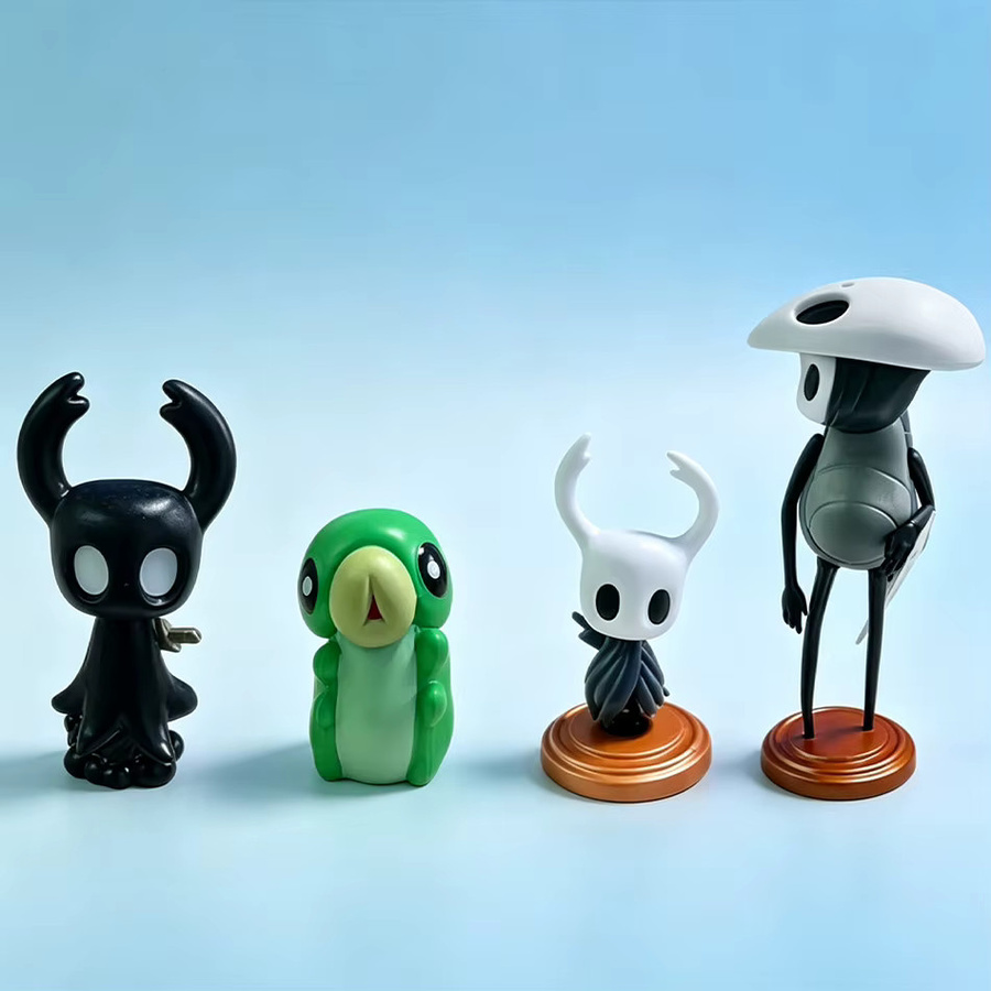 Bandai Hollow Knight Spielfiguren-Set, PVC-Actionfiguren, Hornet, Quirrel & Grub - Bild 4