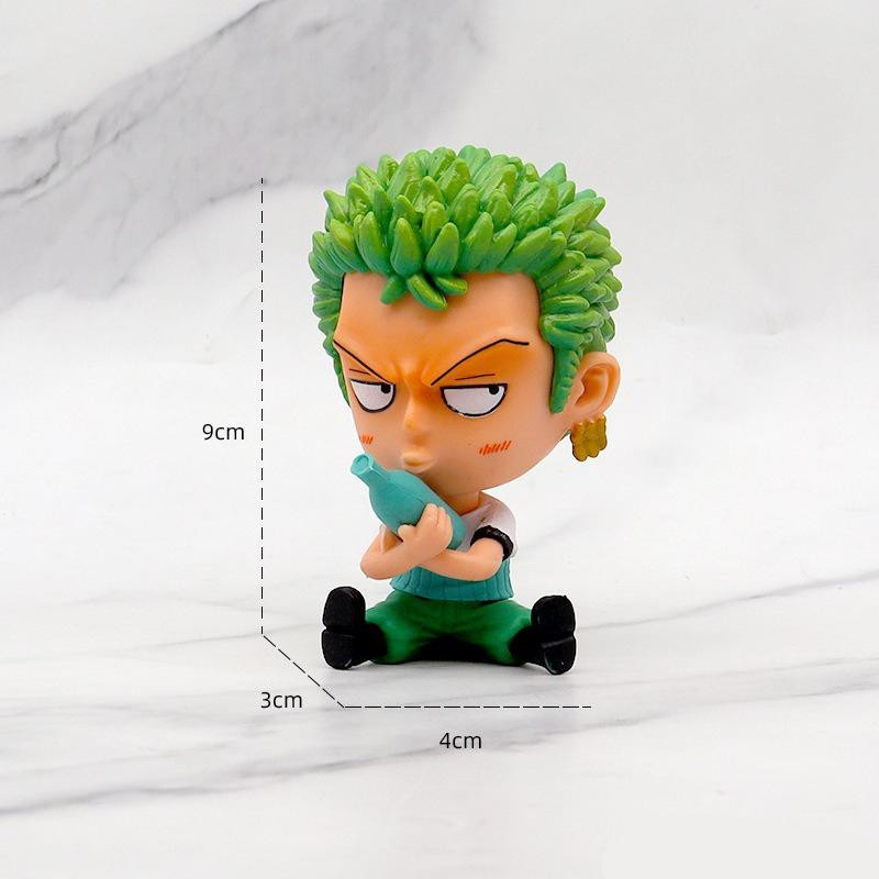 One Piece Anime Weihnachts-Actionfigur, Luffy Roronoa Zoro, ab 14 Jahren - Bild 2
