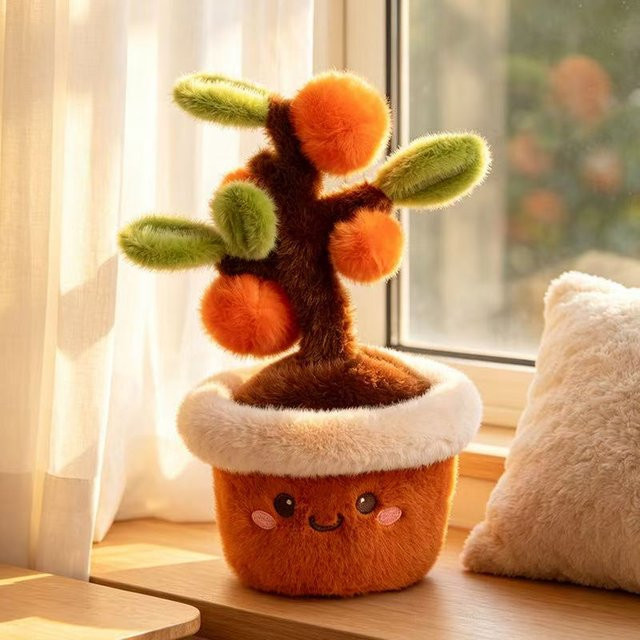 benchuang toy Künstliche Aromatherapie Topfpflanze Kawaii Plüschtier Puppe, ab 14 Jahren - Bild 1