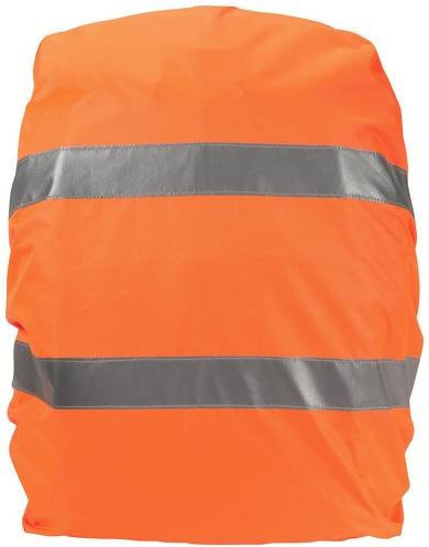 Dicota Warnschutz Regenhülle Hi-Vis in Orange für 38 Liter Rucksäcke - Bild 1