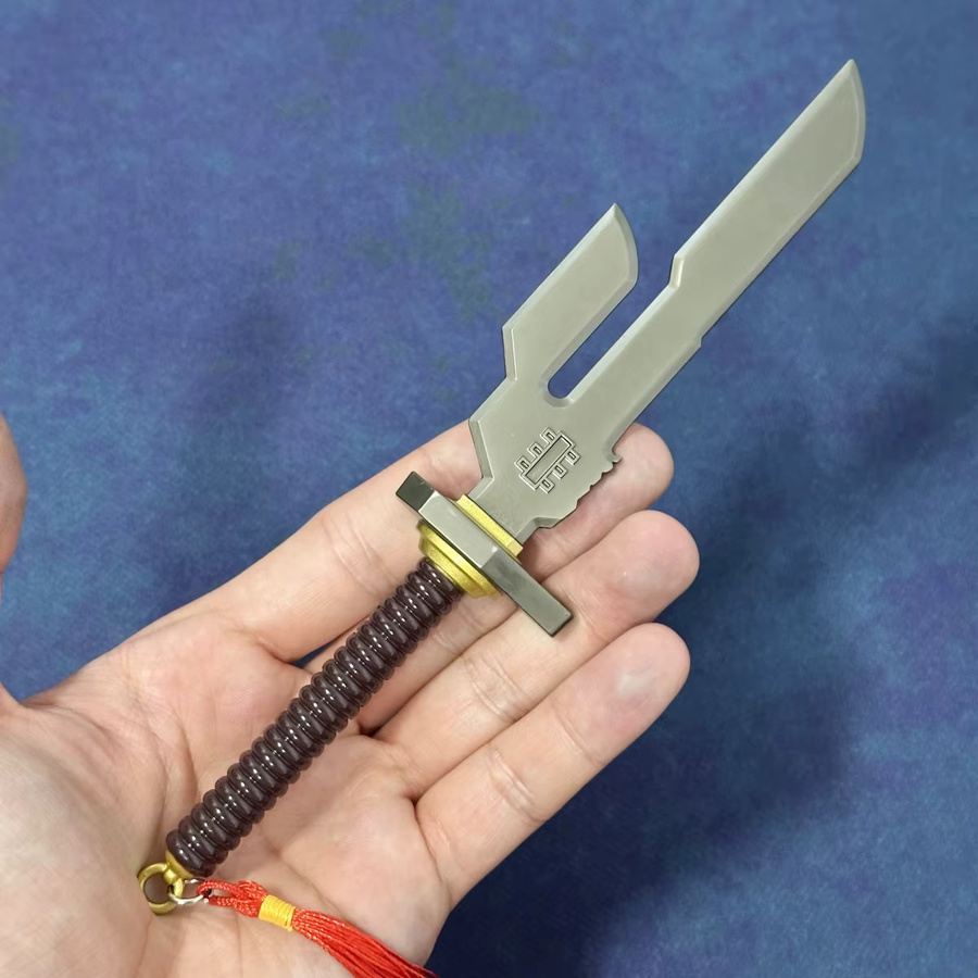 Bandai Fushiguro Toji Katana, Metallsäbel, 7,8 Zoll, Ungeschärft - Bild 2